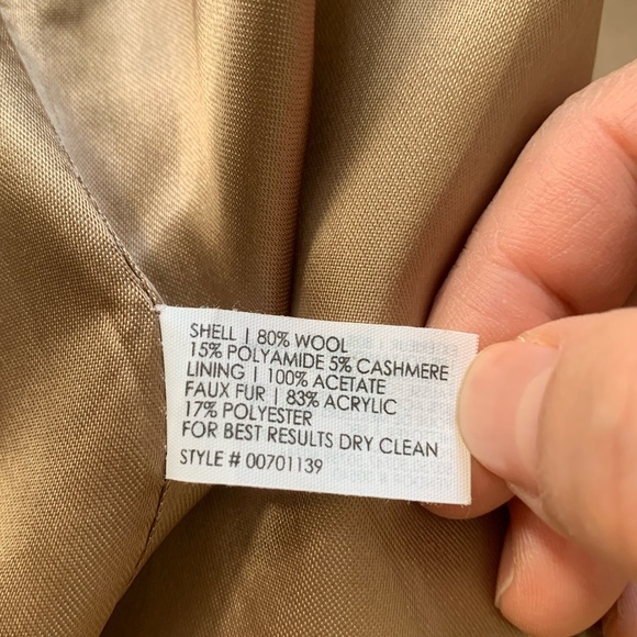 NWT Club Monaco Vera Coat size xs/tp - Picture 5 of 5